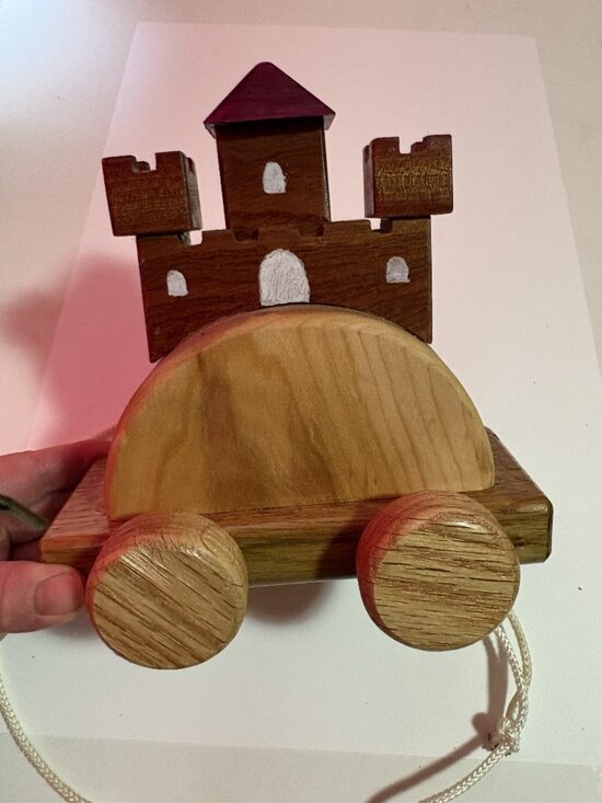 Richard Witte Other - Castle Pull Toy - Handmade